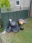 Unrecyle, electric appliances Unrecyle black bins, household electrical appliances, airer CM19 - removed for £60
