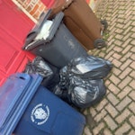 General house and garden waste Recently moved into the property and the bins were already full. Some bags in the wrong bins. Wanting all the bins emptied PR8 - removed for £125