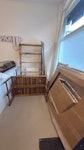 benches, trunking, card board benches, ikea boards, pallet, trucking, cables and card boards SW1P - removed for £195