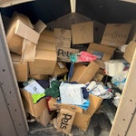 shed full of cardboard boxes These are mainly cardboard boxes from my removal from london to hear CT6 - removed for £150