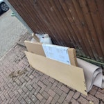 vinyl offcut, packaging, board vinyl offcut, packaging, board SE16 - removed for £40