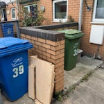 2 bags, offcuts of chipboard 2 bags, chip board offcuts SE15 - removed for £40