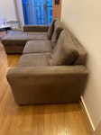 L shaped Sofa-bed Measures: 2.35cm by 1.55cm by 90cm SE13 - removed for £120