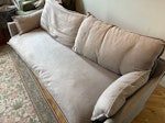 3 seater sofa a  large 3 seater sofa, good condition but may need a steam clean. no major stains. SE20 - removed for £100