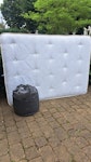 double mattress and a duvet. used double mattress and a used duvet in a black bin liner N11 - removed for £85