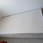 Single divan bed I have a single divan bed and a double bed frame which is taken apart for collection. No mattresses PO8 - removed for £70