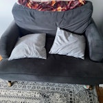 3 seater settee and love seat love seat and three seater settee still usable from furniture 123 - fire labels removed but if check with manf to BS standards DA13 - removed for £75