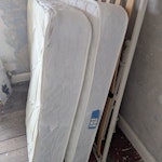2 mattresses and 1 carpet 2 X double mattresses and 1 bedroom carpet that has been folded up WA10 - removed for £110