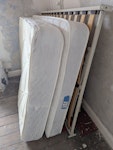2 mattresses and 1 carpet 2 X double mattresses and 1 bedroom carpet that has been folded up WA10 - removed for £110