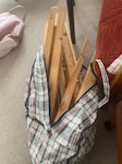 Mattress/wood from bed Small double mattress and wood from broken bed NE7 - removed for £80