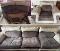 4 piece corner sofa collected by JunkMove