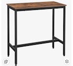 bed, desk chair and table Double bed (matress and frame), desk, chair, and bar table GU22 - removed for £120