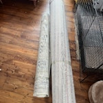 Used carpet and baby cot 4 rolls of used carpet- 3 of them are nice and reusable. Size: H: 1.80-2m
Baby cot- in good shape, has all screws if needed. SE18 - removed for £70