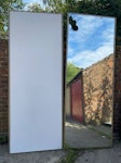Wardrobe sliding doors 3x glass sliding door, 1 of which is partially shattered 
2x panel sliding door RH6 - removed for £50