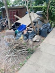 Mainly rubble Mainly rubble. Two pallets. I am in no rush, so you can collect when convenient  for you. Does not include the bikes in the picture, nor the wheelie bins. Not sure about the van size. NW6 - removed for £205