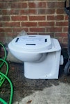 Broken toilet 1 x broken toilet E8 - removed for £40
