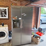 American style fridge freezer American style fridge freezer. Works but keeps tripping house CM5 - removed for £90