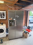 American style fridge freezer American style fridge freezer. Works but keeps tripping house CM5 - removed for £90