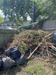 Garden waste, pile of rocks Pile of garden waste - compost, weeds, old plants 
Small pile of rocks / concrete SE19 - removed for £150