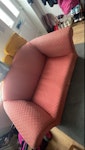 Two seater sofa Two seater sofa. Very old and not clean enough for reuse. LS25 - removed for £65