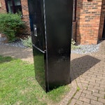 Fridge Freezer Fridge freezer broken not working. Freezer pipes were pierced and leaked the cooling refrigerant gas HP12 - removed for £90