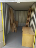 desk, dismanteled wardrobe collected by Capital Recycle LTD
