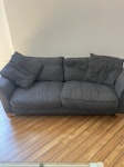 Sofa,tables x2, small wardrobe Sofa, x 2 small tables, one small wardrobe, from flat at Barbourne Works, ground floor WR3 - removed for £305