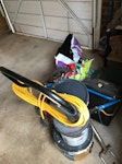 1 small lawn mosser ,3 bags Ru 1 mosser 3bags rubble PO9 - removed for £50