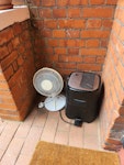 old fan and air fryer N10 - removed for £40