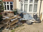 Kitchen removals Kitchen waste, Cardboards, two bags of garden waste everything shown in the picture 

kept in driveway,ready for collection SM3 - removed for £120