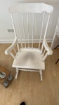 Small, miscellaneous Broken rocking chair, two old lampshades, a laundry basket and a box of miscellaneous refuse. SE1 - removed for £51