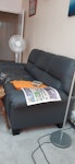 A 2 seater sofa and a 3 seater 2 sofas comprising of a 2 seater and a 3 seater. WC1N - removed for £120