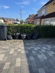 garden waste 5 black bags of garden waste W3 - removed for £45