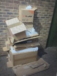 cardboard boxes and packaging Cardboard boxes and plastic packaging MK45 - removed for £65
