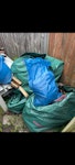 Garden waste and mixed junk Mixed garden waste and other stuff - some wood, old lawnmower etc. See pics. Takes up most of the alley down the side of a semi detached house. SW16 - removed for £135