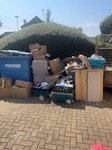 Chair, wood, cardboard, plasti B30 - removed for £180