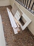 old bath panel/skirting board old bath panel parts and skirting board SE23 - removed for £40