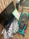 lawnmower, tv, gazebo PE11 - removed for £40
