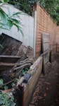 A futon and old fence panels KT13 - removed for £100