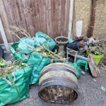 Garden waste Garden and household waste N6 - removed for £100