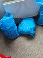 bags of rubbish and recycling collected by Dorset Waste Clearance