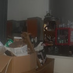 Cardboard £60 max. Cardboard boxes M1 - removed for £65