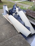storage box broken and carpet broken storage box and carpet ME3 - removed for £60