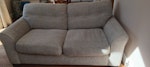 3-piece suit with sofa bed Moving house - downsizing.  3-seater sofa, 2-seater sofa-bed, 1 arm chair (all matching - usable but have cat scratches on arms).  Grey, modern, sturdy dining table, extendable with 2 additional leaves (good condition) and 6 matching chairs - variable condition ( some cat scratches), wooden shoe rack, yellow leather office chair (good condition), possibly Bosch washing machine and Zanussi tumble dryer HP10 - removed for £250