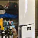 Fridge freezer Fridge freezer , not working - over 10 years old SG4 - removed for £70