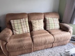 Two electric recliner sofas This is a three seater (203cm in length) and two seater (140cm in length). Could be reused but we’re just needing to get rid before Friday this week. Ideally tomorrow. BD2 - removed for £140