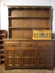 Wardrobe, sideboard/dresser Single wardrobe, solid wood, sideboard/dresser, solid wood, both not modern LS7 - removed for £90