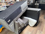 Corner sofa-dismantled-3 parts a corner sofa unit. dismantled in to 3 parts, looking for immediate collection. easy access/parking can put on driveway in front of house TW7 - removed for £65