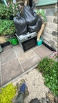 cooker/hob.bit of wood/garden 4 bags of garden rubbish,old cooker and hob,a bit of diy rubble BD13 - removed for £100