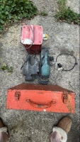 old electrical builders equip. collected by Eco Clean&Fresh